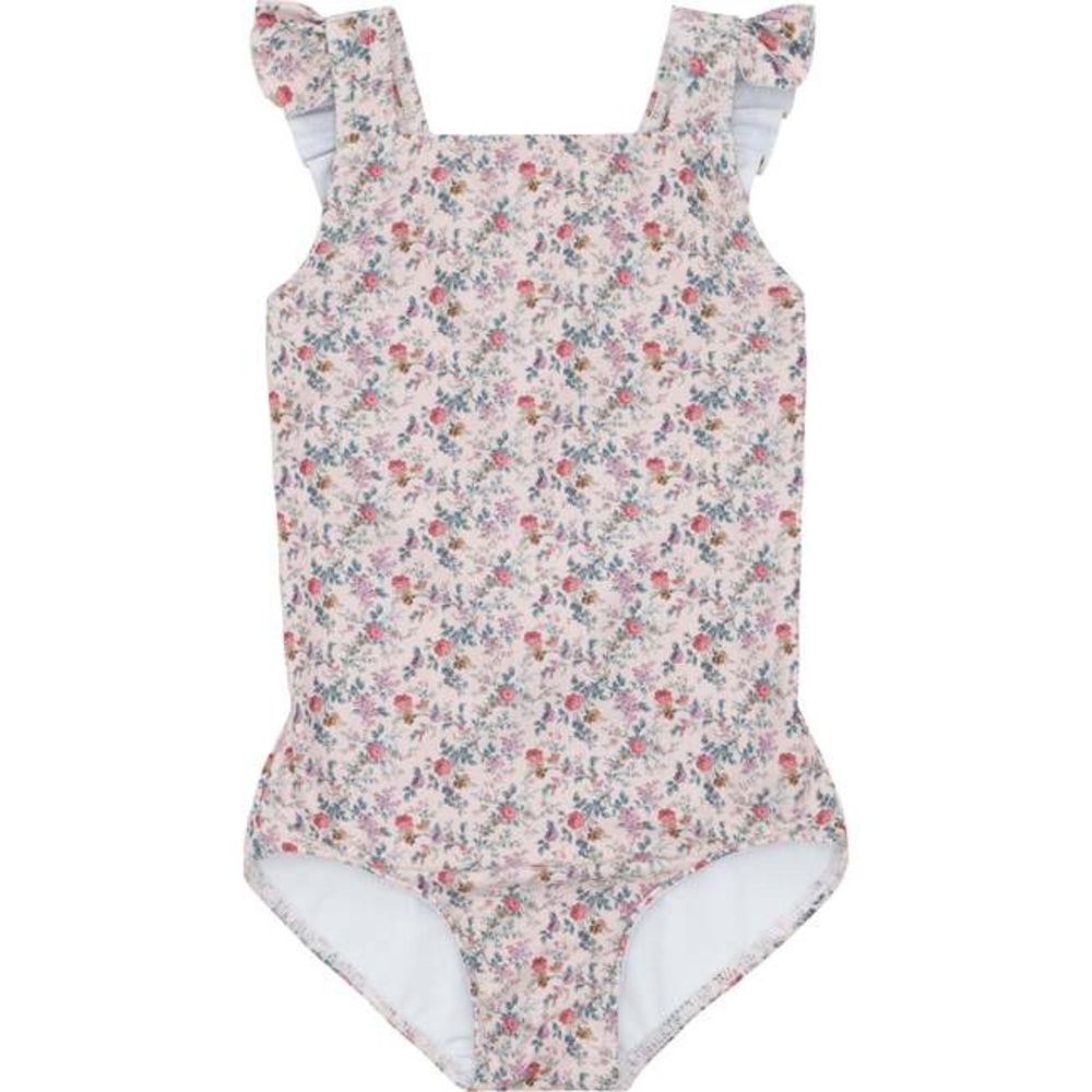girls brock collection x minnow primrose crossover one piece swimsuit - size 2T